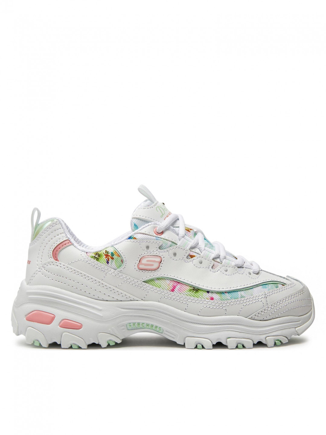 Skechers Sneakersy D Lites-Blooming Fields 149794 WMLT Bílá
